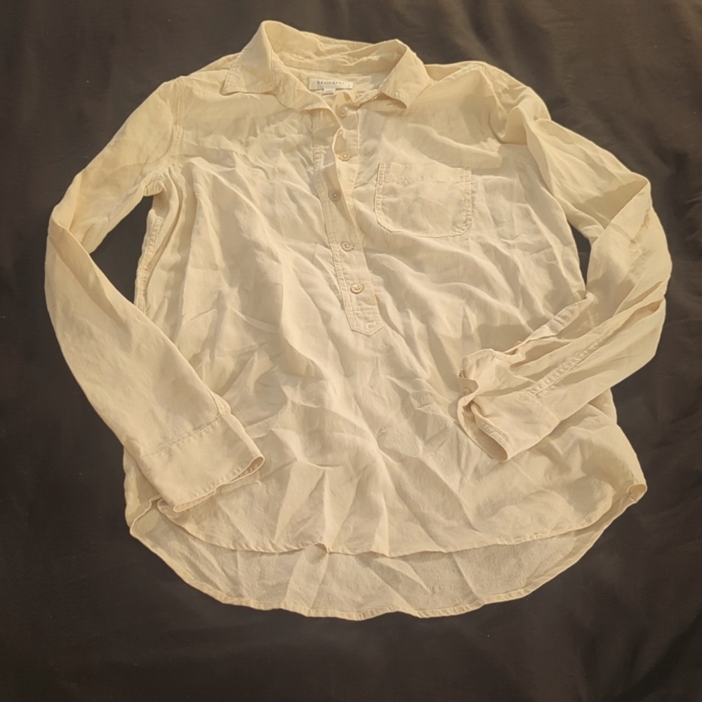 Equipment half button down shirt
